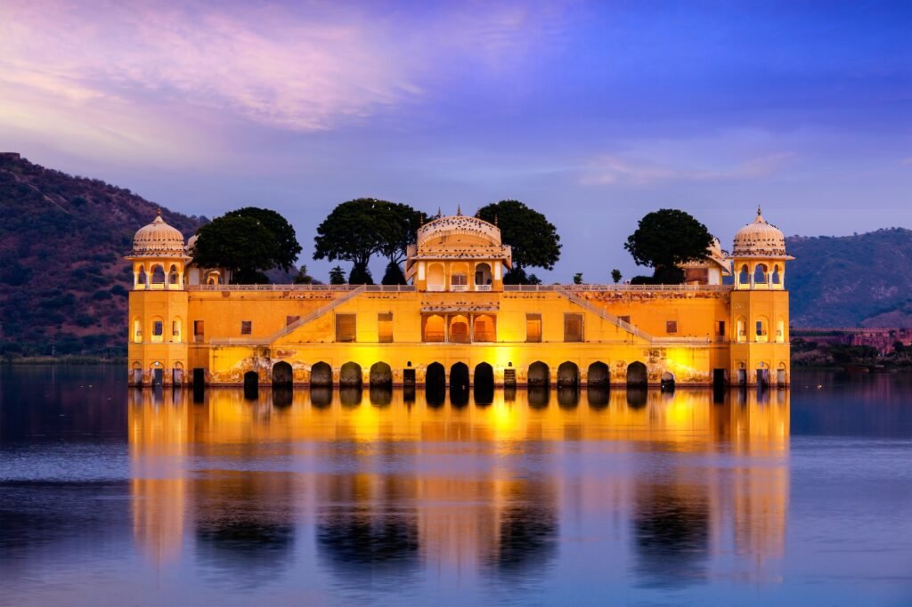 Jal Mahal Water Palace. Jaipur, Rajasthan, India