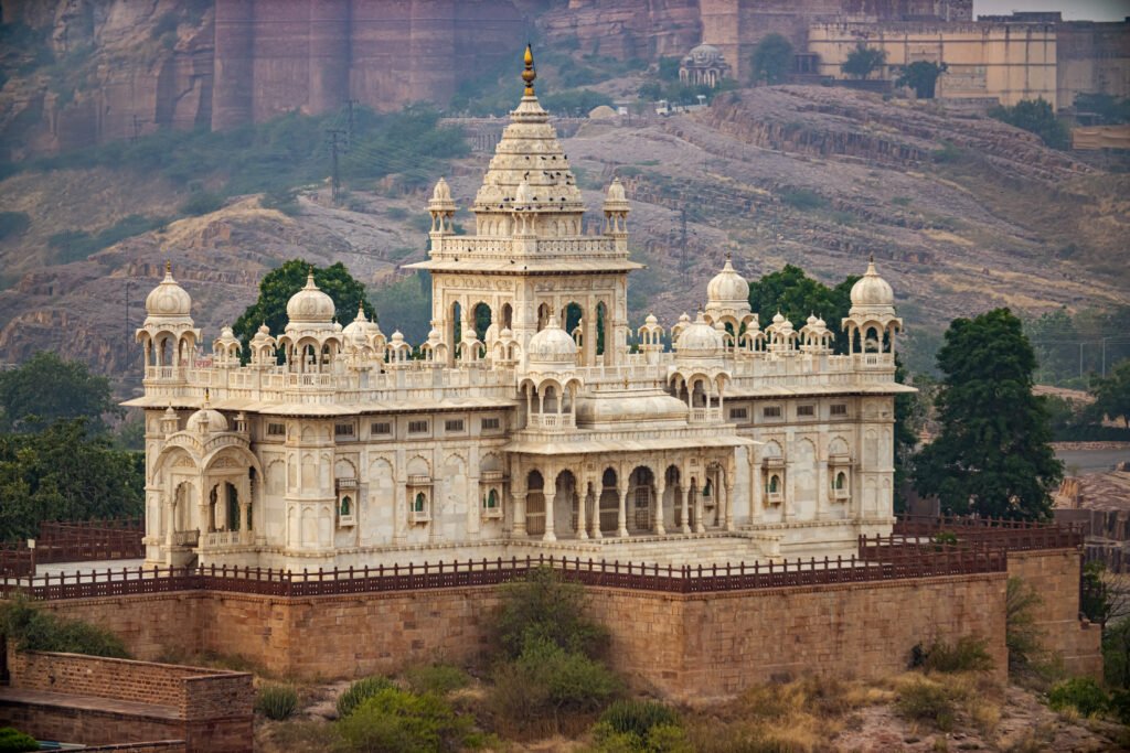 Jaswant Thada is a cenotaph located in Jodhpur, in the Indian state of Rajasthan.