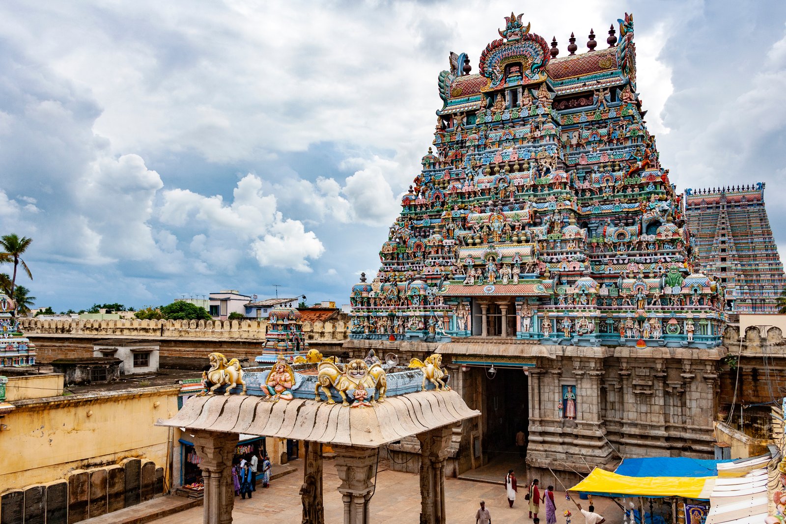 Sriranganathaswamy Temple in Srirangam - Tamil Nadu - India